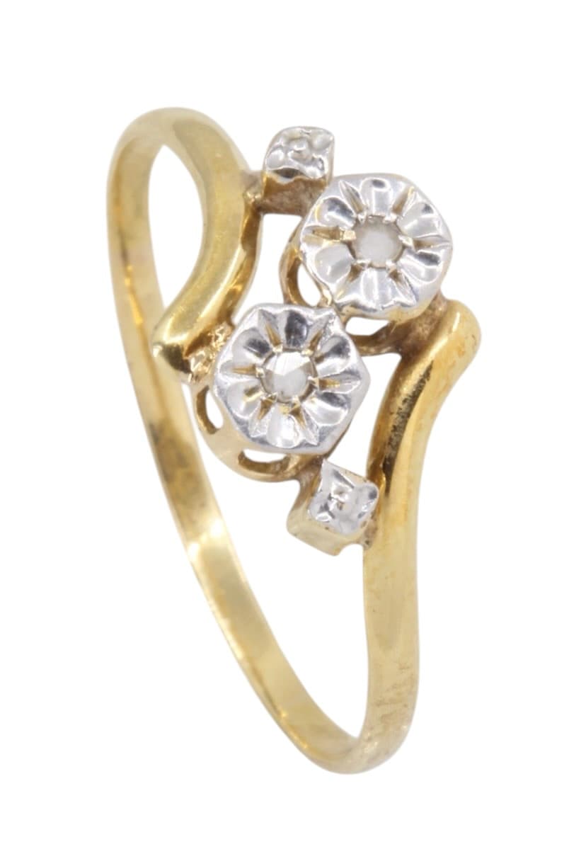 Bague Diamants Art-Nouveau - photo 4
