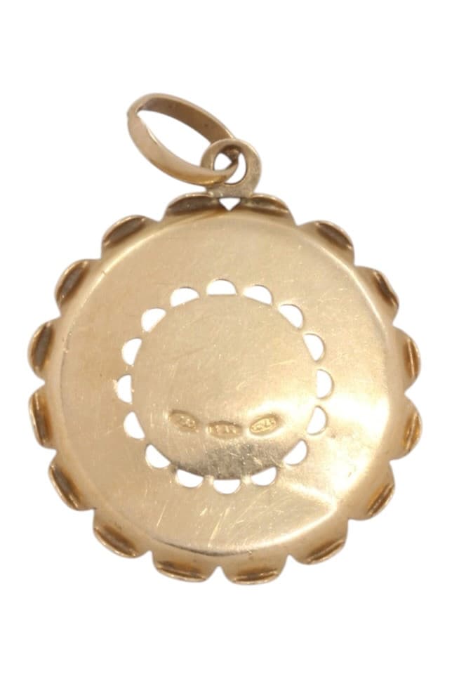 Médaille Vierge Ancienne - photo 3