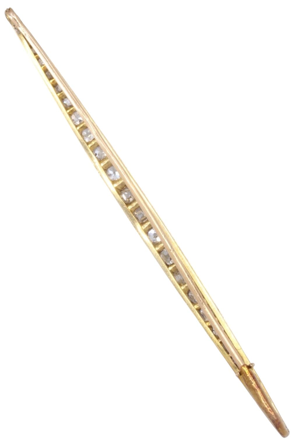 Broche Barrette Diamants - photo 3