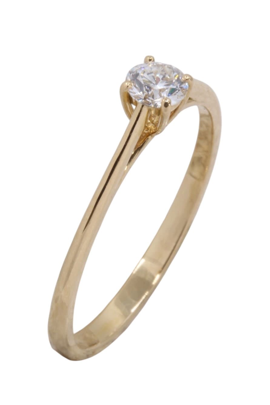 Solitaire Diamant 0.28 Carat - photo 3