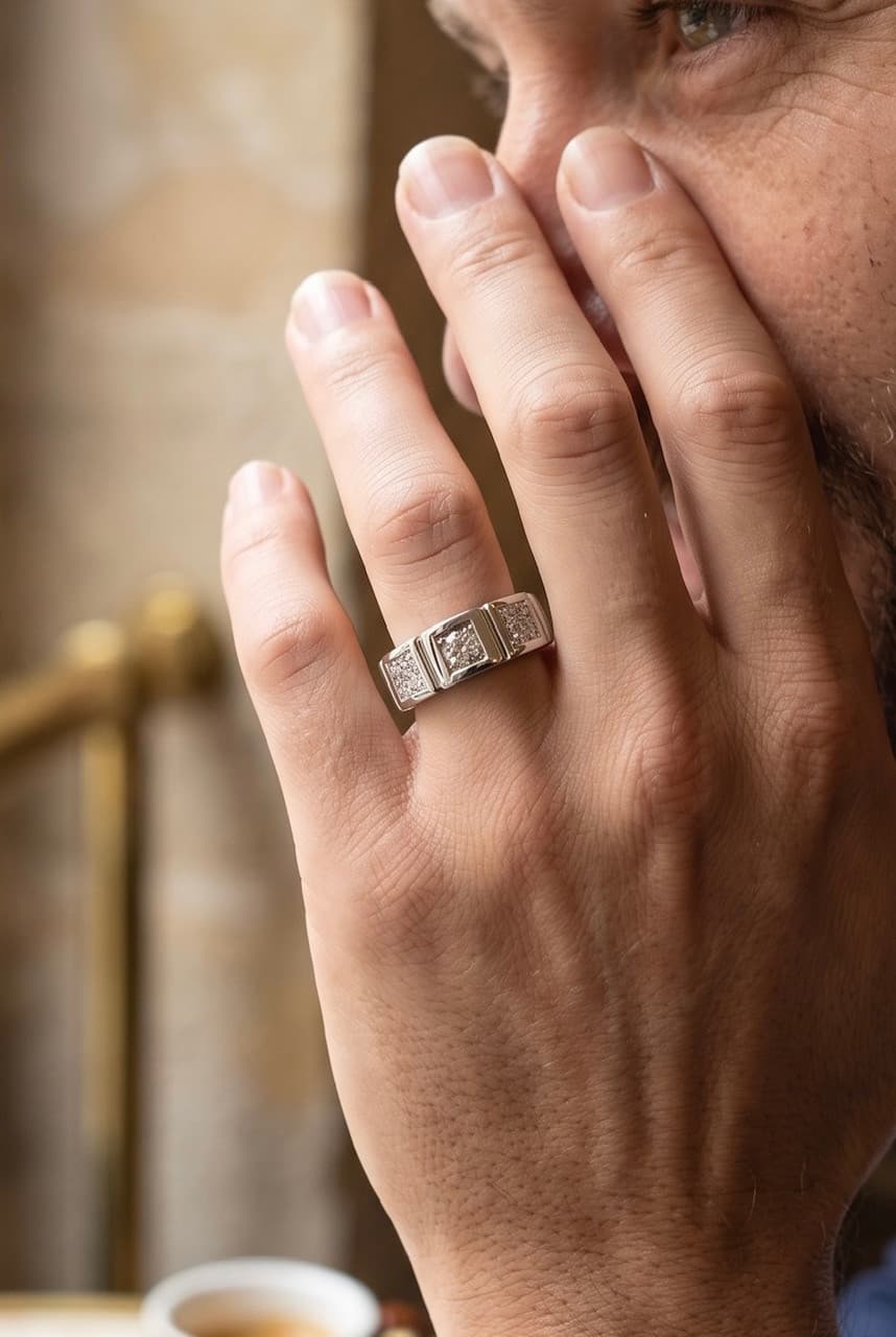Bague Moderne Diamants - photo 2