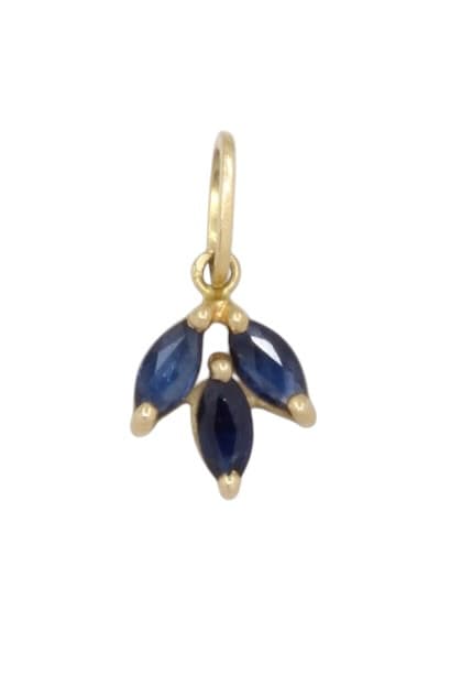 Pendentif Saphir Moderne