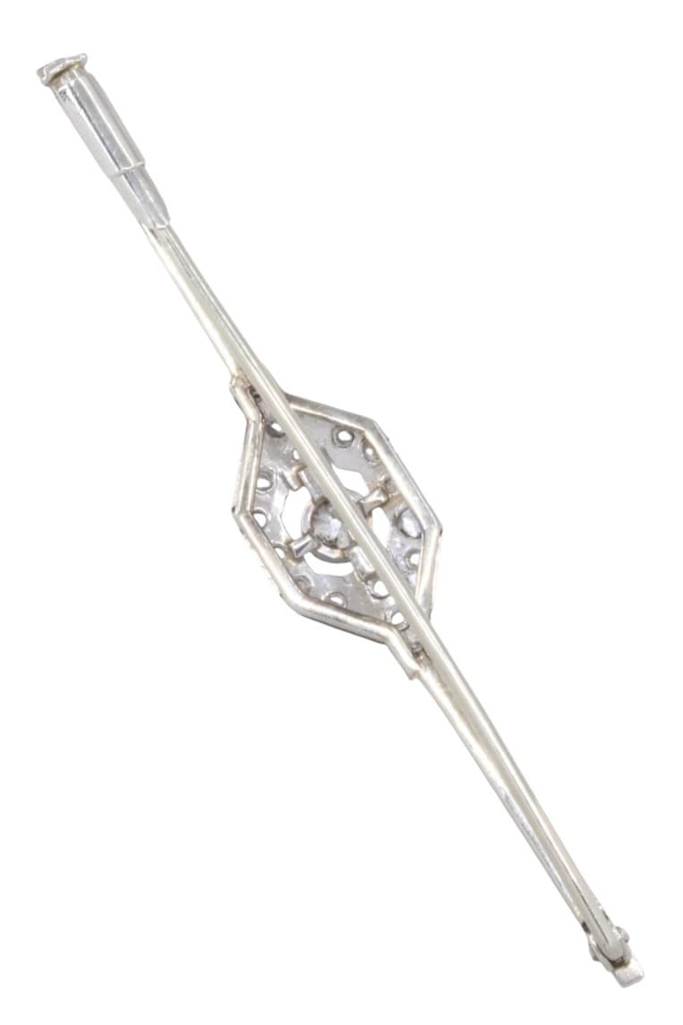 Broche Barrette Diamants - photo 3