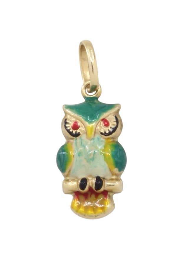 PENDENTIF HIBOU EMAIL, photo 1 sur 2
