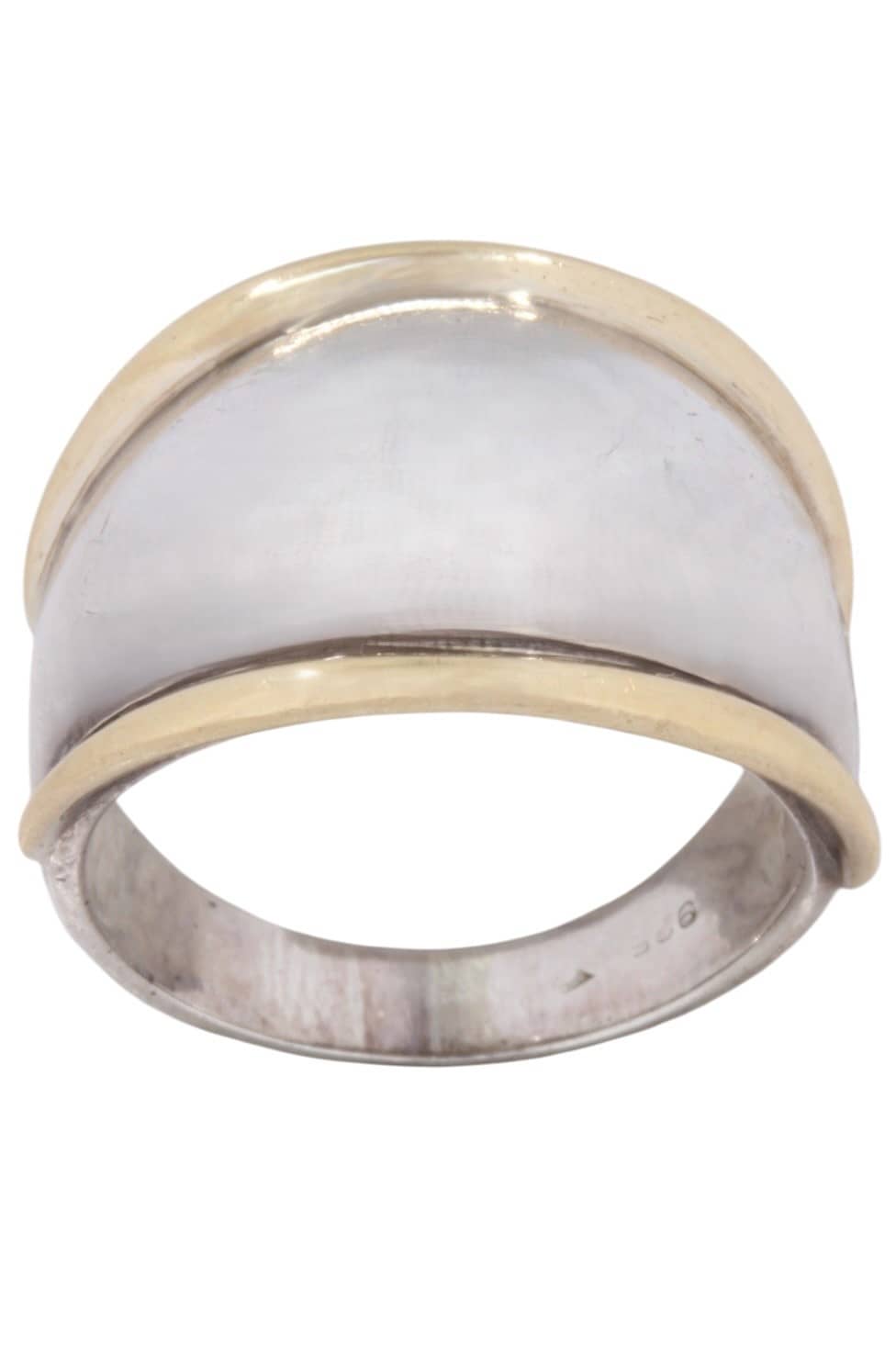 BAGUE OR ET ARGENT, photo 2 sur 3